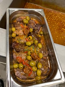 Boeuf aux olives et tomates séchées