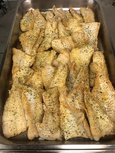 Filet de merlan poêlé