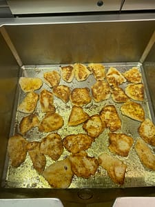 Escalope de volaille panée