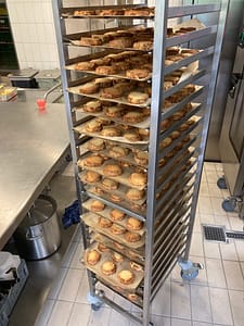 Biscuit noix et pâte d'amande