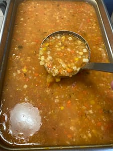 Soupe harira aux épices