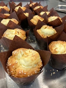 Cupcake parmesan et philadelphia