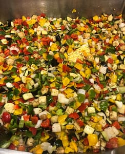 Ratatouille de légumes frais
